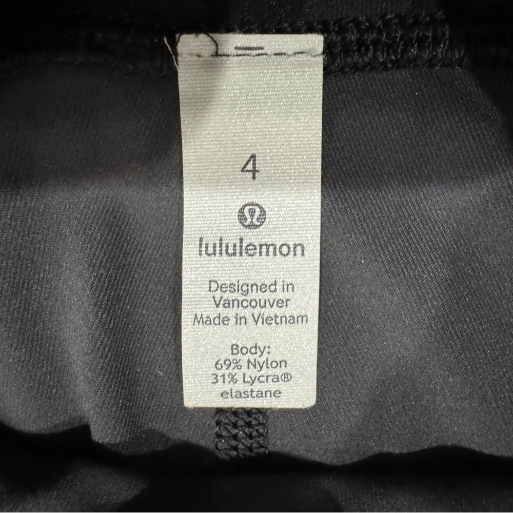 Lululemon Align Black Camo Deep Coal Cheetah Leggings - Picture 5 of 5